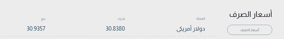 سعر الدولار