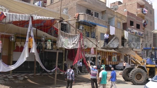 حملة ازالات بمدينة