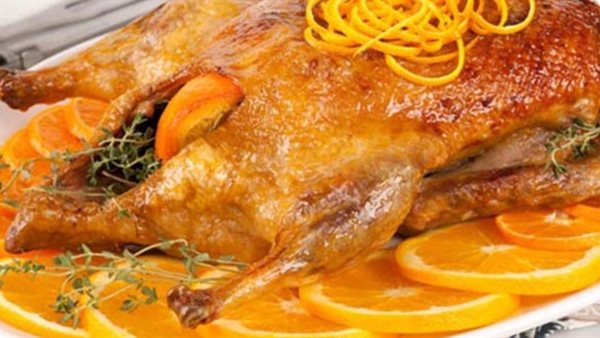 طريقة-عمل-بط-بالبرتقال