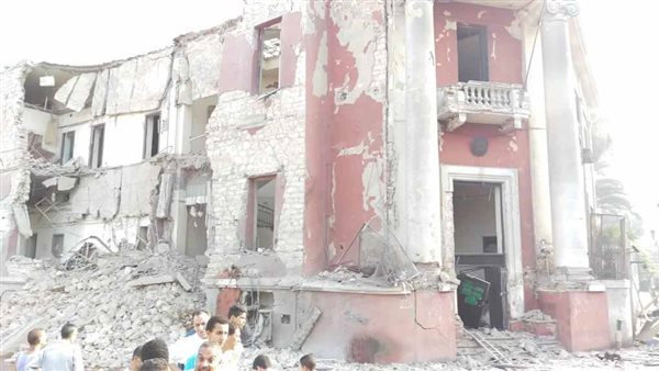 إنفجار مبني القنصلية