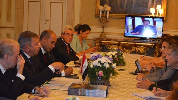 جانب من المؤتمر الصحفي