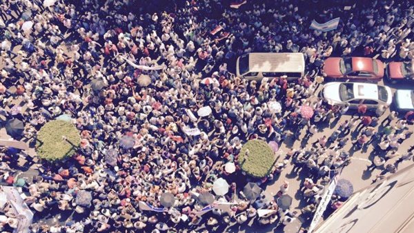 مظاهرة موظفى الضرائب