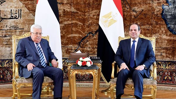 السيسي يلتقى ابومازن