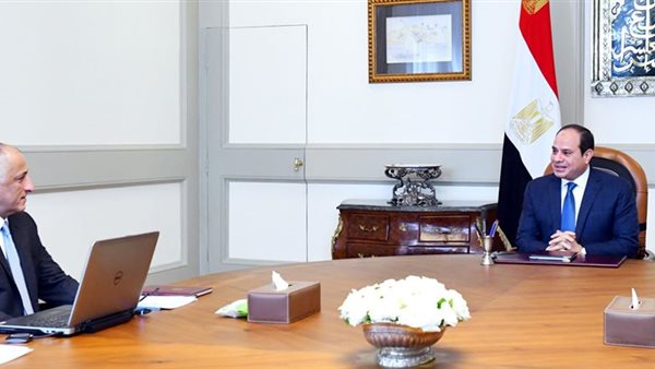 الرئيس السيسي مع