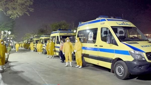 رجال الاسعاف المصرية