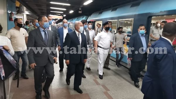 جولة وزير النقل بمحطة