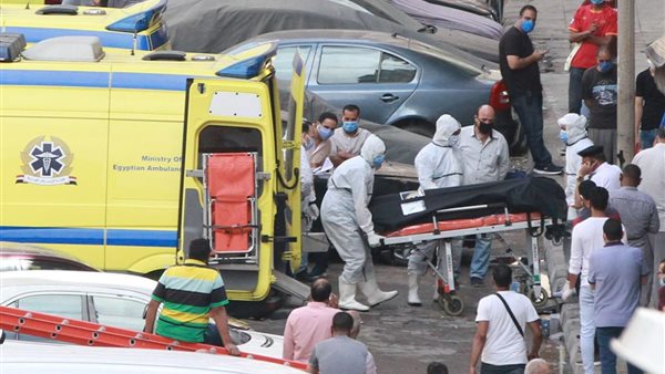 حريق مستشفى بدراوي