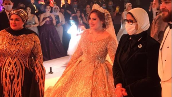 وزيرة الصحة فى حفل