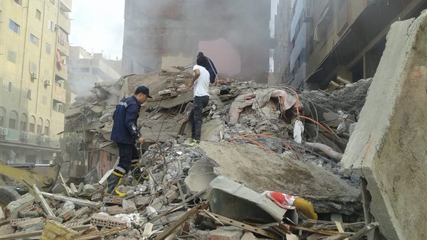 انهيار عقار- ارشيفية