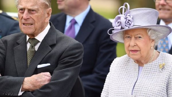 الأمير فيليب وزوجته