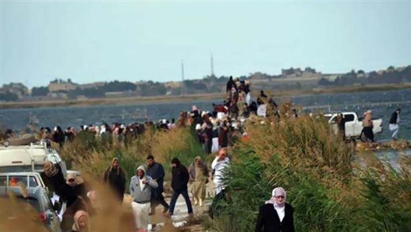 غرق مركب مريوط- ارشيفية