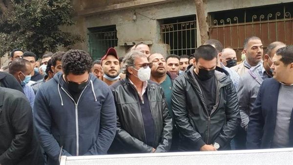 جنازة شقيق خالد يوسف-