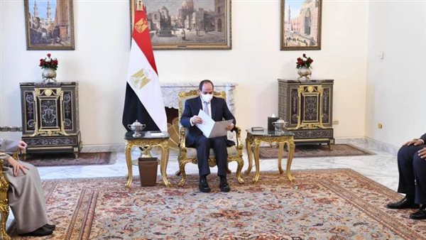 الرئيس السيسي خلال