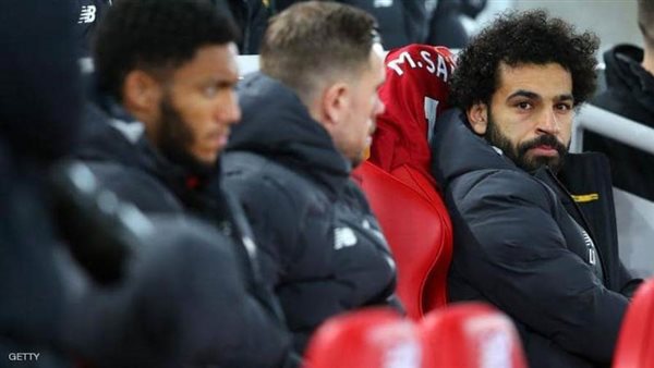 محمد صلاح على دكة