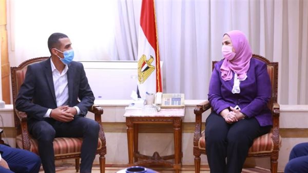 وزيرة التضامن مع