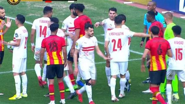 الزمالك والترجي.أرشيفية