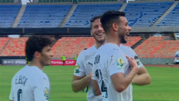 لاعبي بيراميدز يحتفلون-أرشيفية