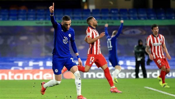 حكيم زياش يحتفل-أرشيفية