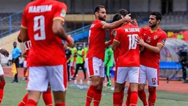 لاعبي الأهلي يحتفلون-أرشيفية