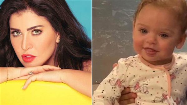 جومانا مراد وطفلتها-
