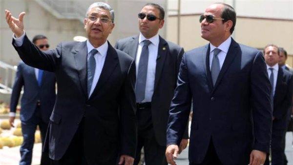 السيسي يفتتح أحد