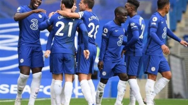 تشلسي يحتفل بالفوز