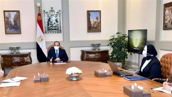 الرئيس السيسي خلال