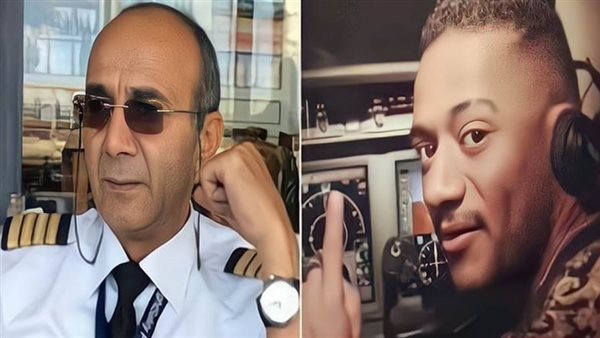 محمد رمضان والطيار