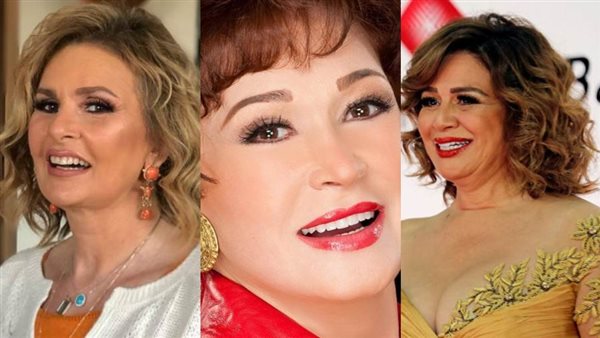 يسرا ولبلبة وإلهام