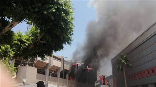 عاجل.. حريق بمقر