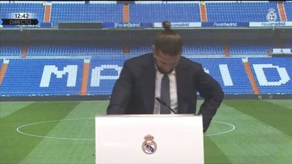 راموس يودع ريال مدريد
