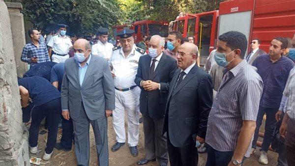 محافظ الجيزة ومدير