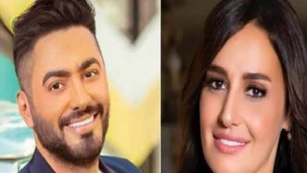 حلا شيحة و تامر حسني-