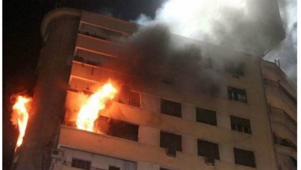 حريق بشقة - ارشيفية