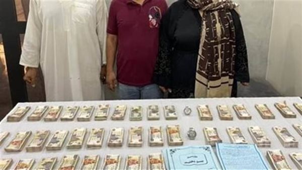 المتهمين والمضبوطات