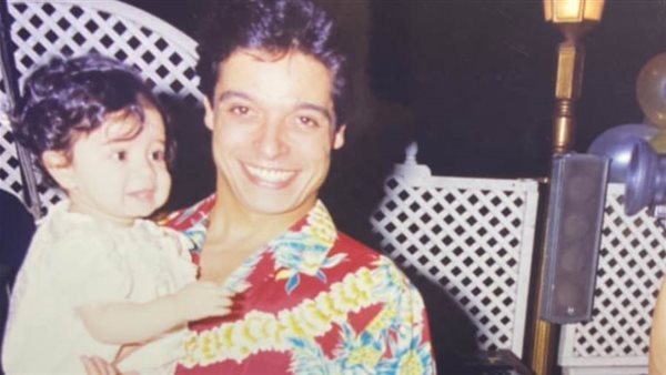 مريم عامر منيب ووالدها