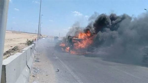 تفحم سيارة- ارشيفية