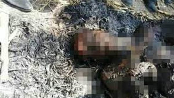 جثة محترقة-أرشيفية