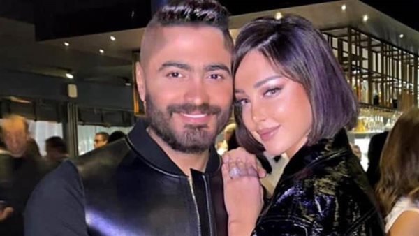 تامر حسني وبسمة بوسيل