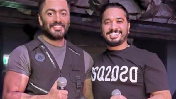 مصطفى حجاج وتامر