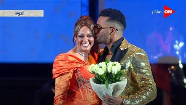 محمد رمضان وبشرى