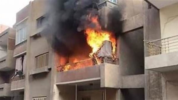 حريق بشقة سكنية -ارشيفية