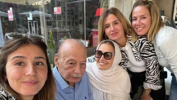 حلا شيحة ووالدها