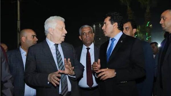 مرتضى منصور وأشرف