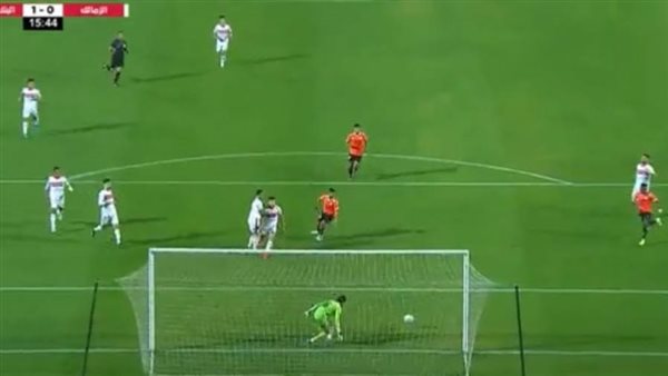 محمد هلال يسجل الهدف