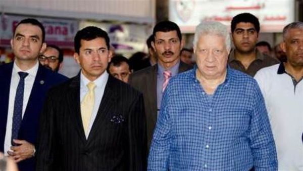 مرتضى منصور وأشرف