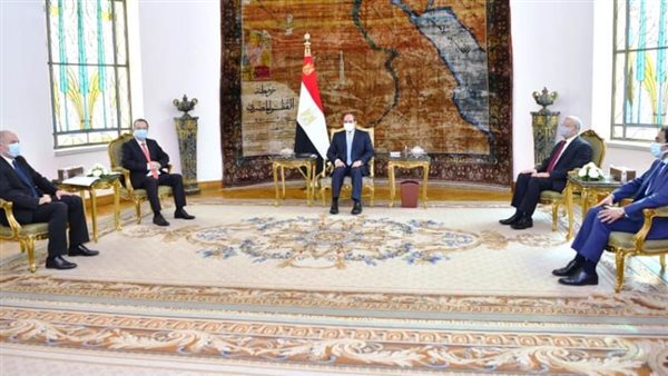 الرئيس السيسي يستقبل