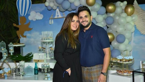 مصطفى خاطر وزوجته