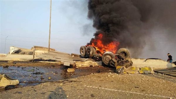 حادث مروري على طريق