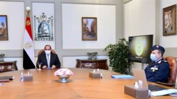 الرئيس السيسى يتابع
